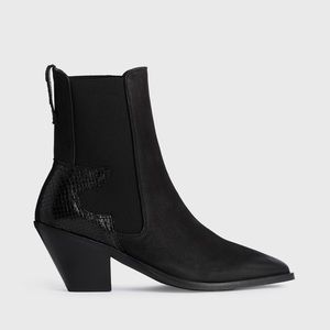 BNIB All Saints Sara western ankle boots